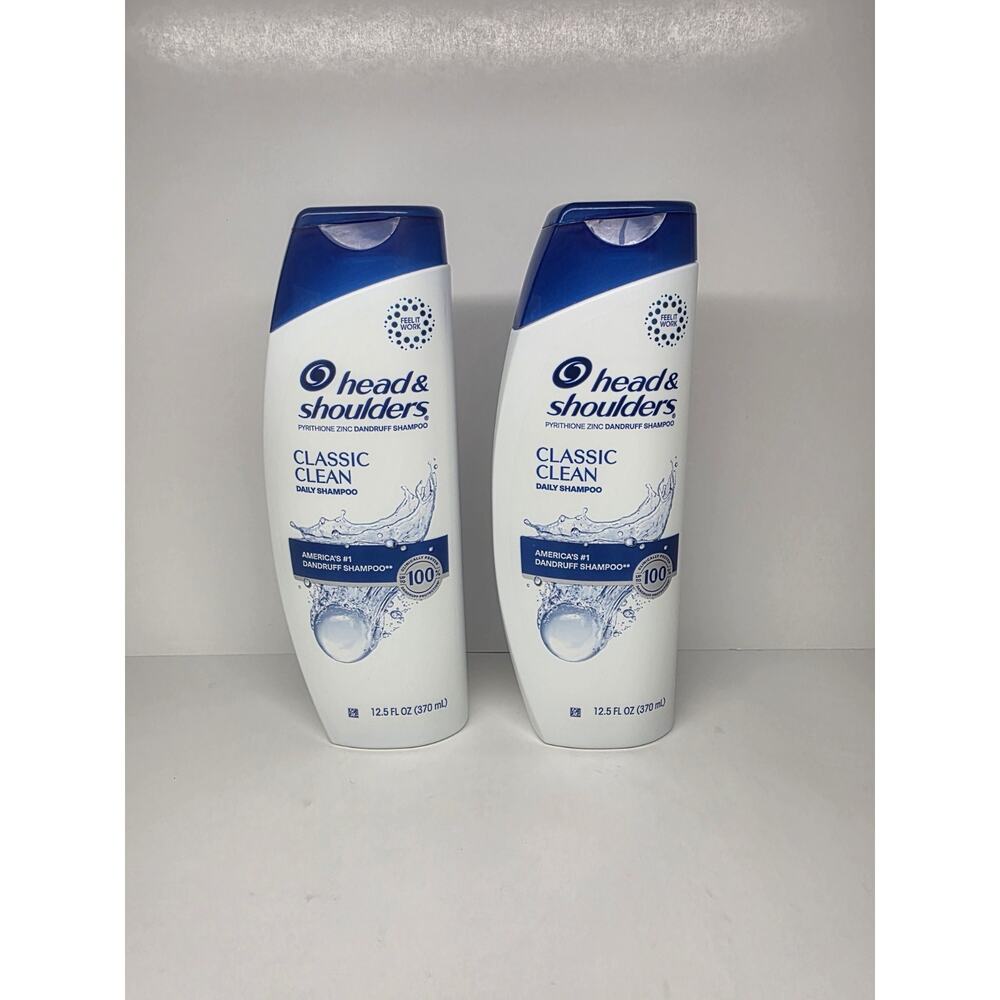 Head & Shoulders Classic Clean 2 Pack Anti-dandruff Dandruff Shampoo, 12.5 Fl Oz